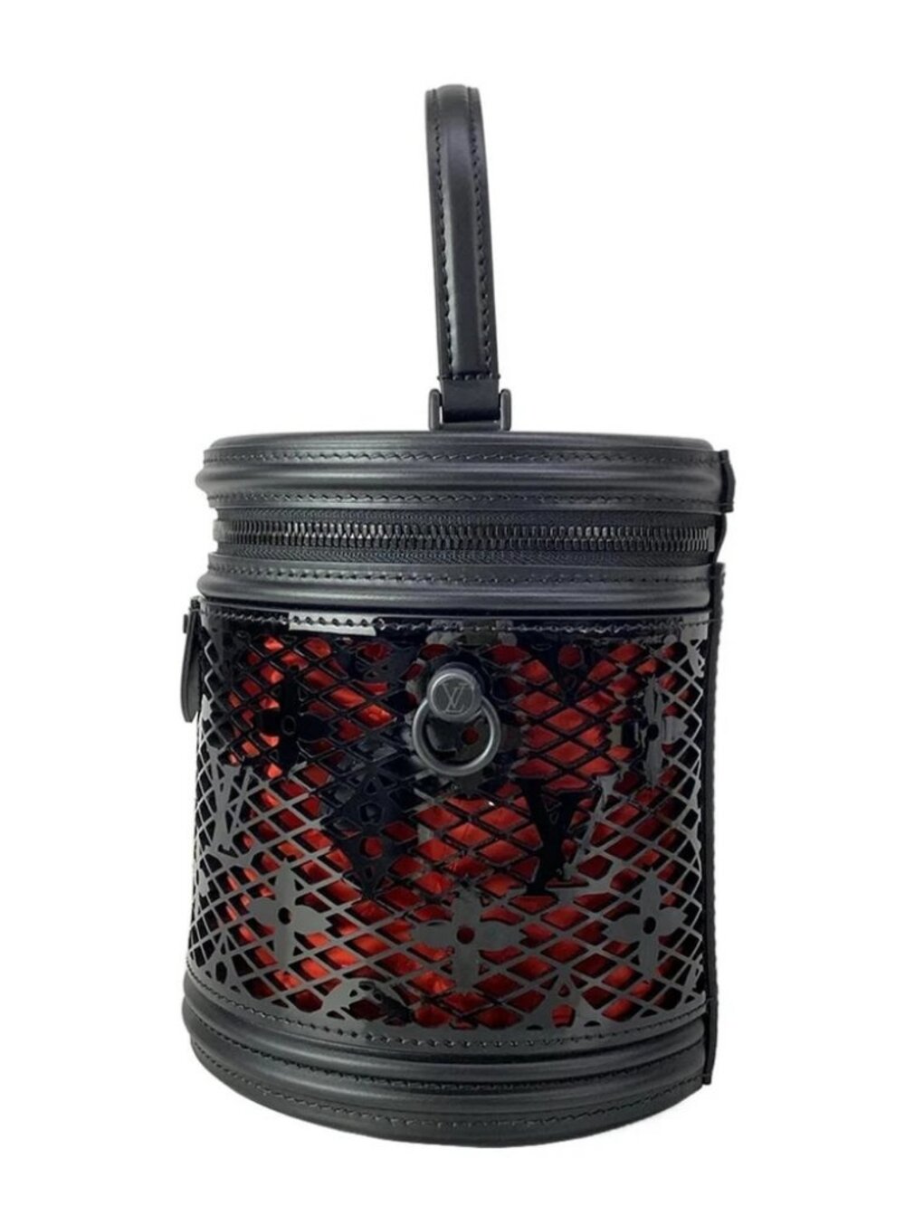 LOUIS VUITTON Cannes M20363 Noir Monogram Lace - RFID : confirmed Vanity Bag - Picture 4 of 16
